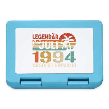 1994 Juli Geboren im Juli 1994 - Brotdose - Saphirblau - Vorne