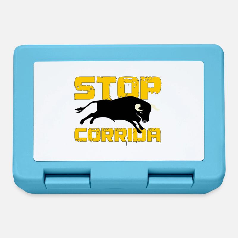 corrida - Boîte à goûter - bleu saphir
