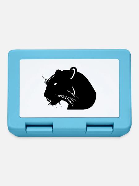 panther - Brotdose - Saphirblau