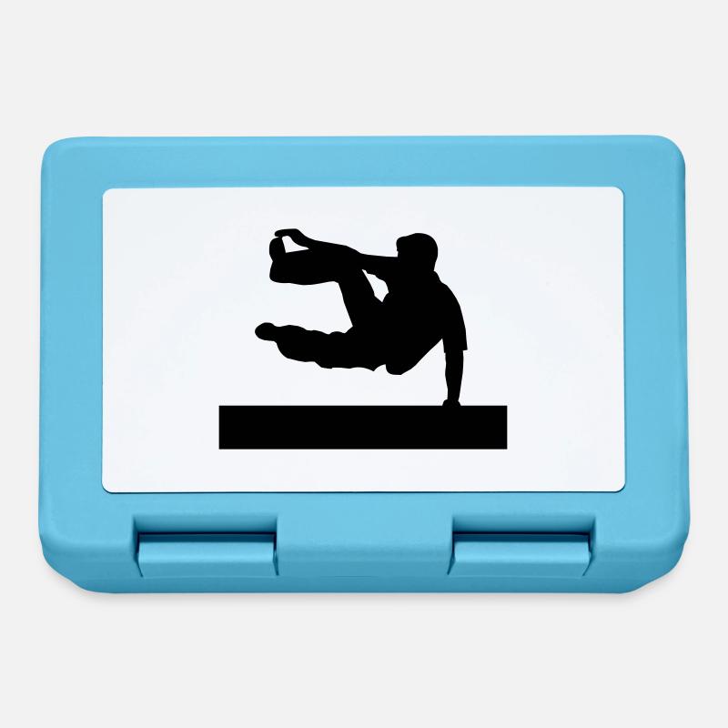 Le Parkour - Boîte à goûter - bleu saphir