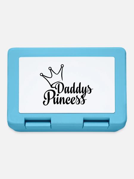 Daddys Princess (dh) - Brotdose - Saphirblau