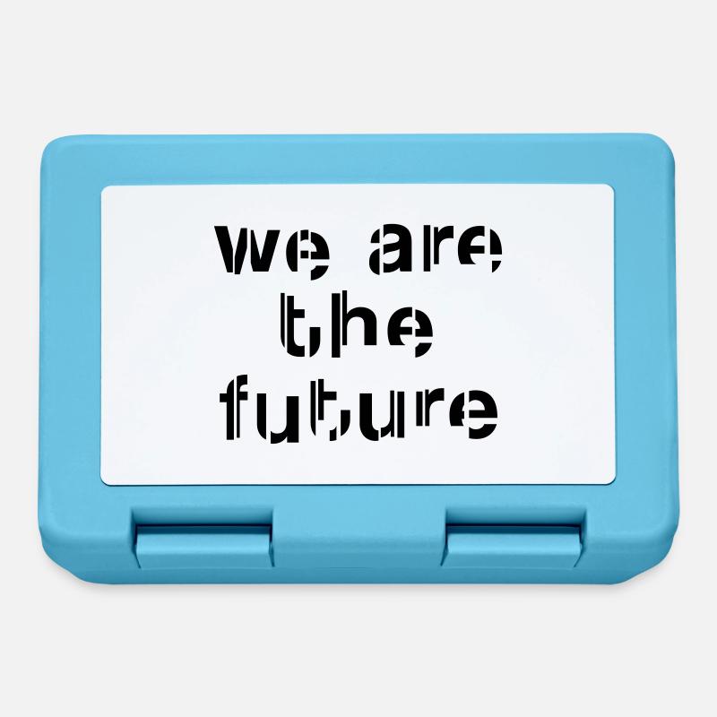 Quote - Lunchbox - sapphire blue