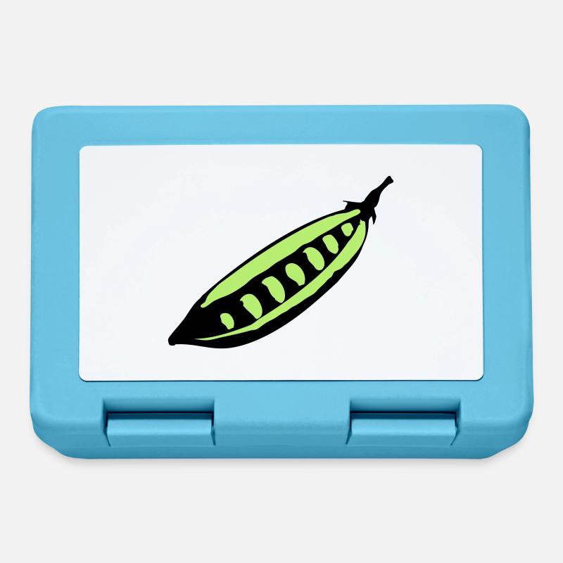 Peas - Lunchbox - sapphire blue