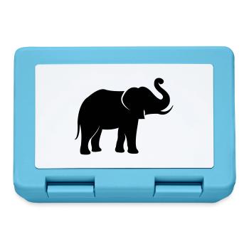 elefant_002 - Lunchbox - sapphire blue - Front