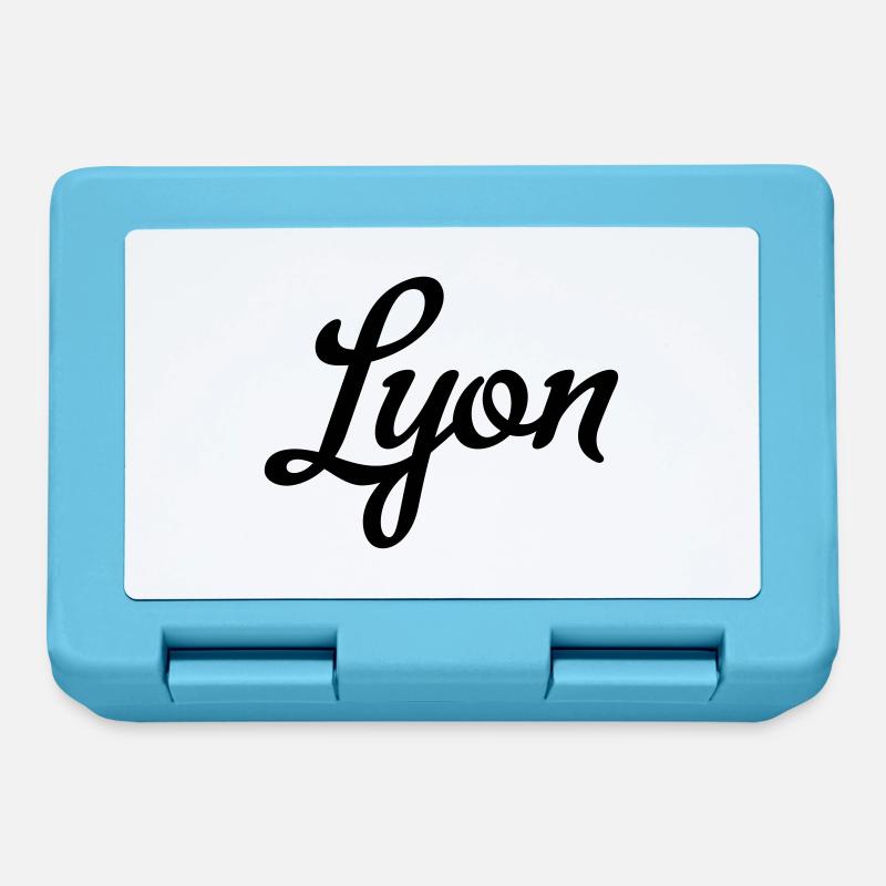 Lyon - Brotdose - Saphirblau