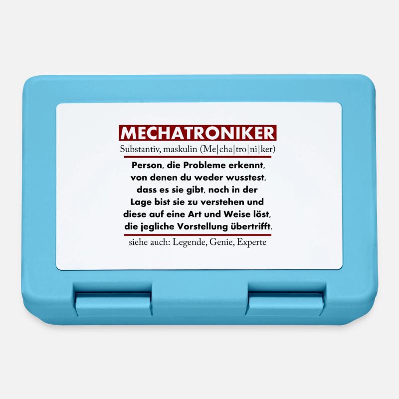 Mechatroniker - Brotdose - Saphirblau