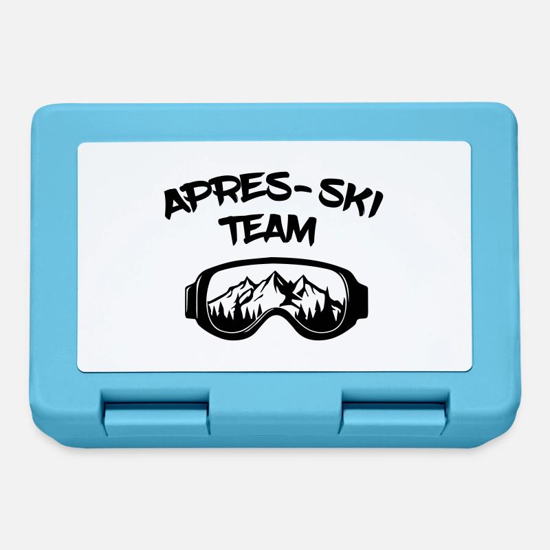 Apres Ski Team - Brotdose - Saphirblau