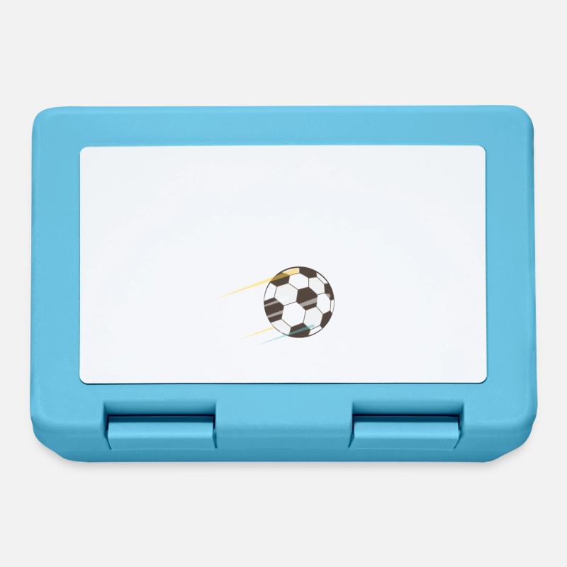 soccer - Boîte à goûter - bleu saphir