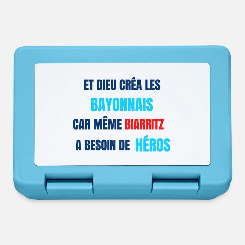 Bayonne - Boîte à goûter - bleu saphir