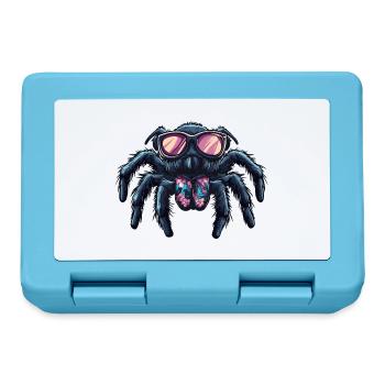Tarantula Comic Funny Summer - Lunchbox - sapphire blue - Front