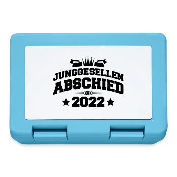 Junggesellenabschied 2022 - Brotdose - Saphirblau - Vorne