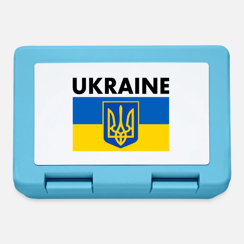 Ukraine - Boîte à goûter - bleu saphir