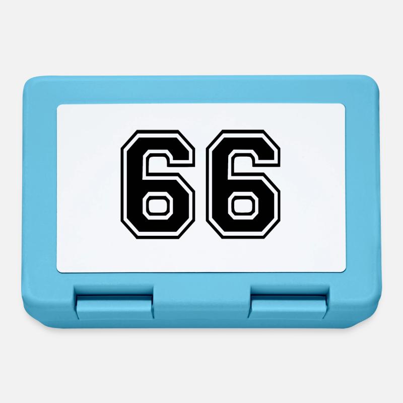 66 - Boîte à goûter - bleu saphir