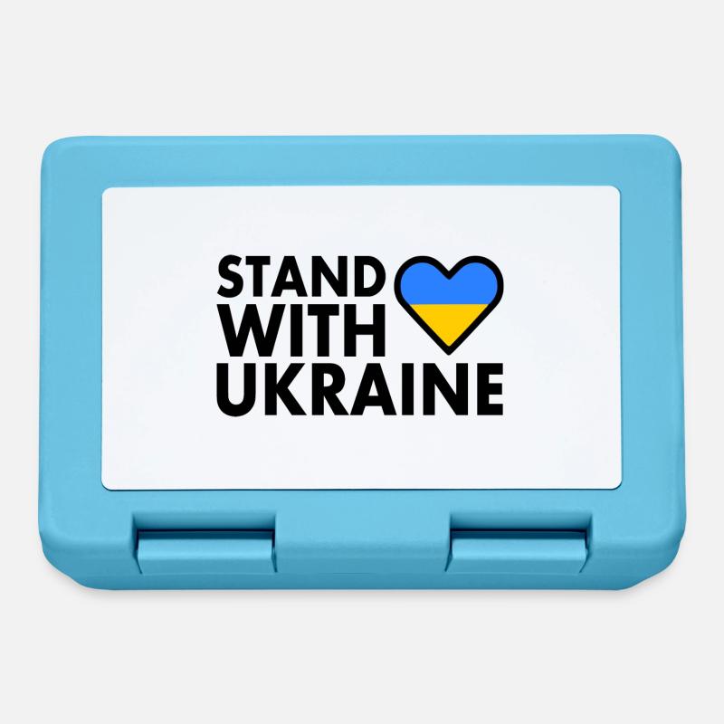 Ukraine - Boîte à goûter - bleu saphir