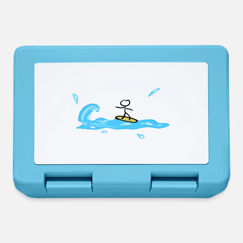 Sport Surf Natation Eau - Boîte à goûter - bleu saphir