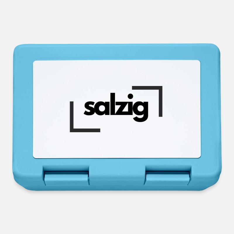 salzig - Brotdose - Saphirblau