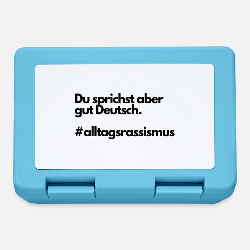 Everyday racism Good German - Lunchbox - sapphire blue