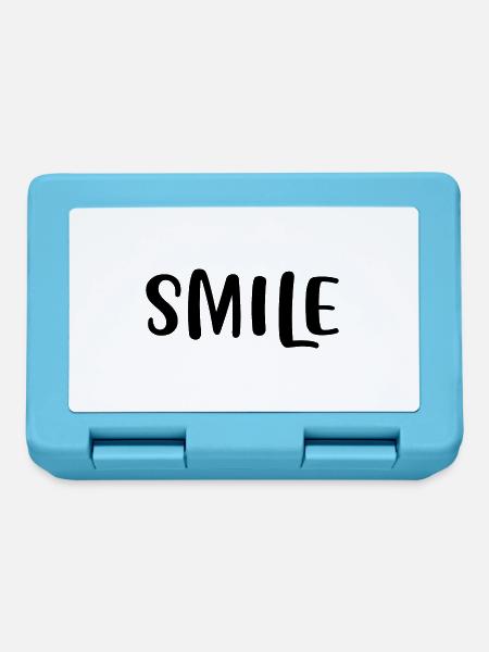 SMILE - Brotdose - Saphirblau