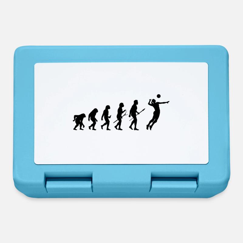 volleyball evolution - Boîte à goûter - bleu saphir