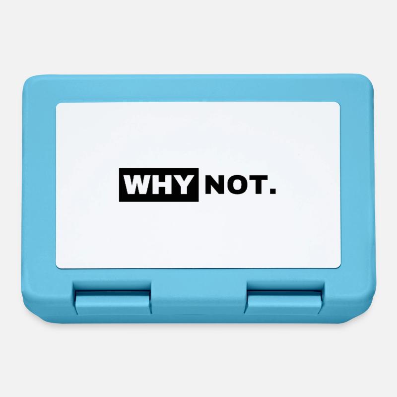 Why Not - Brotdose - Saphirblau