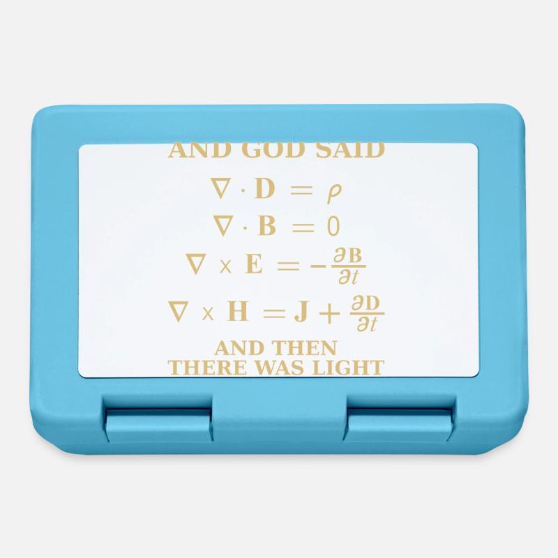Maxwell equation - Lunchbox - sapphire blue