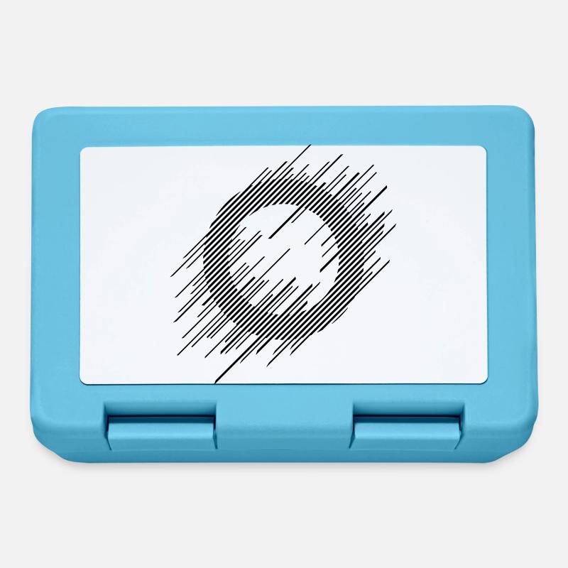 Ray Circle - Lunchbox - sapphire blue
