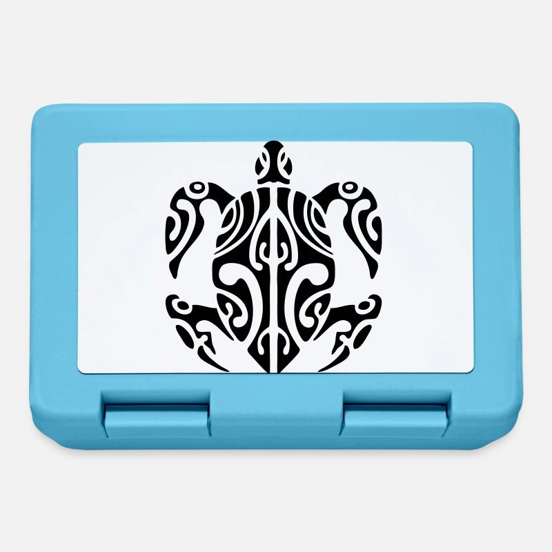 Tahiti turtle - Boîte à goûter - bleu saphir