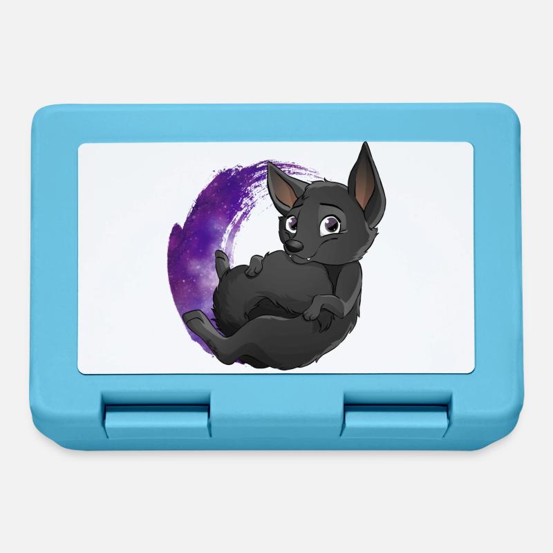 Galaxy Black Kelpie - Brotdose - Saphirblau