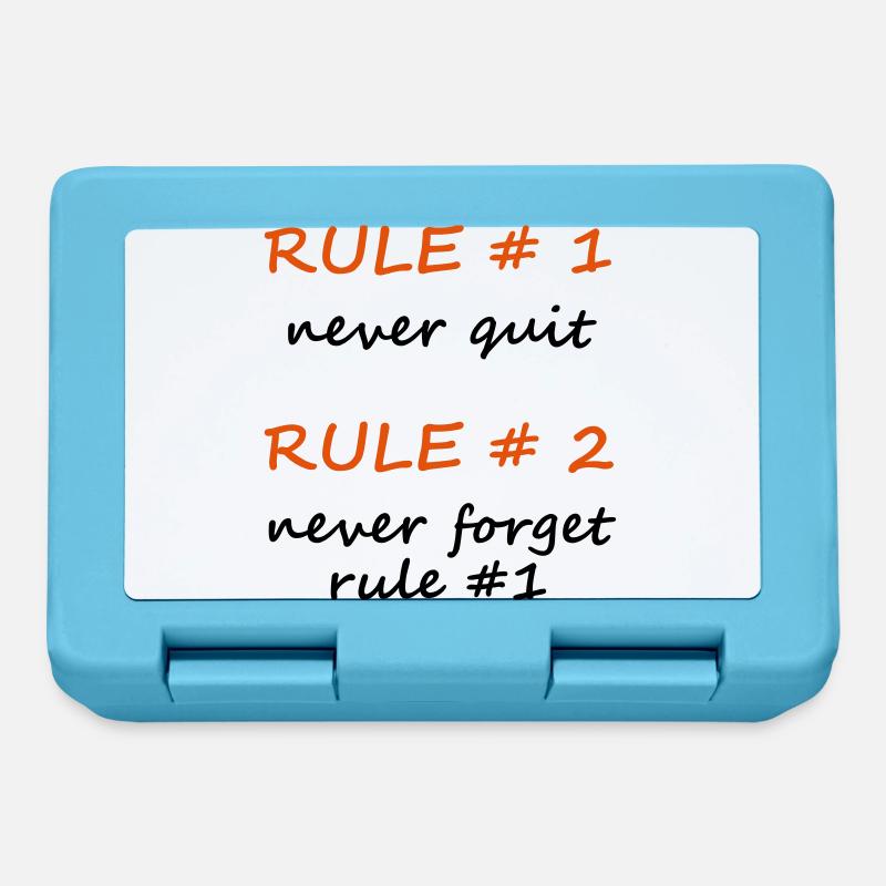 Motivation - Boîte à goûter - bleu saphir