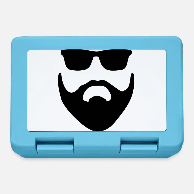 Hipster - Brotdose - Saphirblau