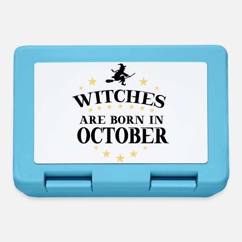 Sorcières Oktober - Boîte à goûter - bleu saphir