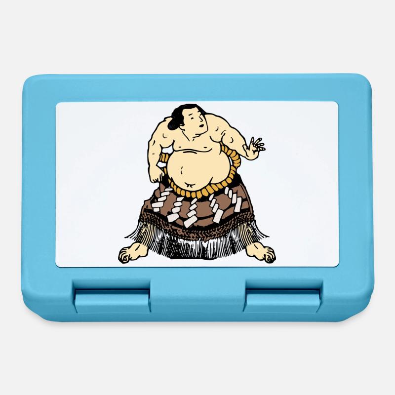 Sumo Ringer - Brotdose - Saphirblau
