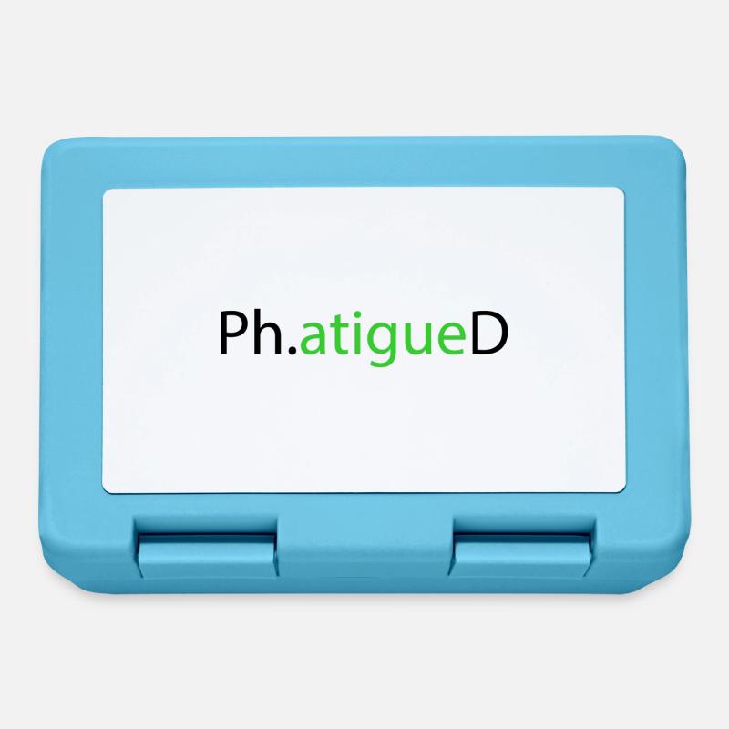 Phd Degree Student Geschenk - Brotdose - Saphirblau