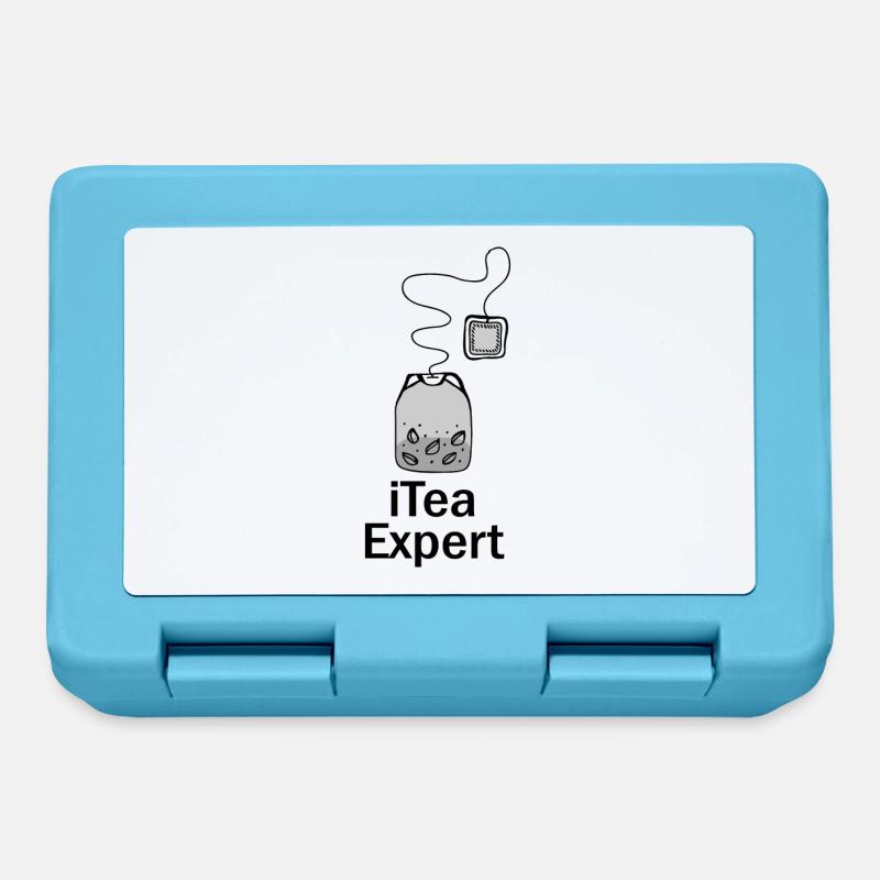 IT Expert Coding Beruf Spruch Geschenk - Brotdose - Saphirblau