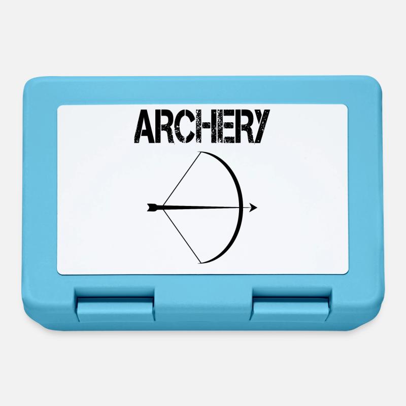 archery tir à l’arc flèche arc - Boîte à goûter - bleu saphir
