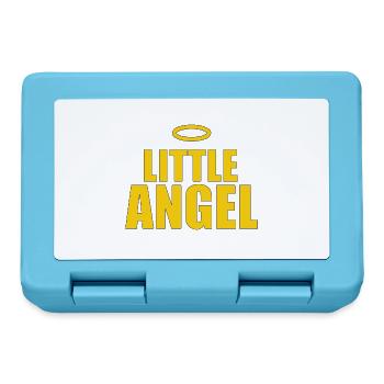 ENGEL - HIMMEL - LITTLE ANGEL - GESCHENKE - Brotdose - Saphirblau - Vorne