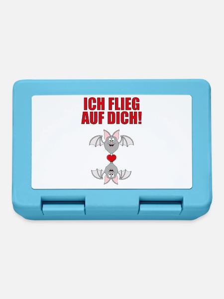 FLEDERMAUS - FLEDERMÄUSE - Brotdose - Saphirblau