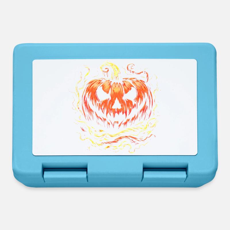 Halloween pumpkin - Brotdose - Saphirblau