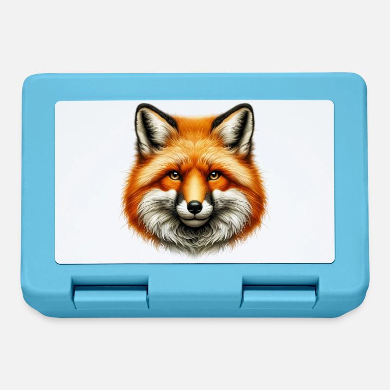 Fuchs - Brotdose - Saphirblau