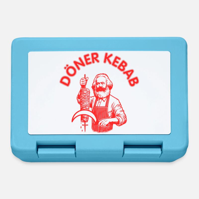 Döner Kebab - Brotdose - Saphirblau