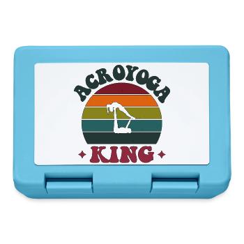 Acroyoga King Acro Yoga - Brotdose - Saphirblau - Vorne