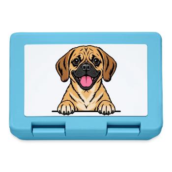 Puggle - Brotdose - Saphirblau - Vorne