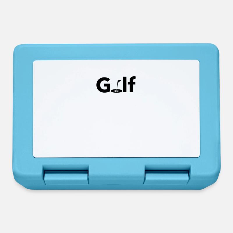 Golf | Golfer Golferin - Lunchbox - sapphire blue