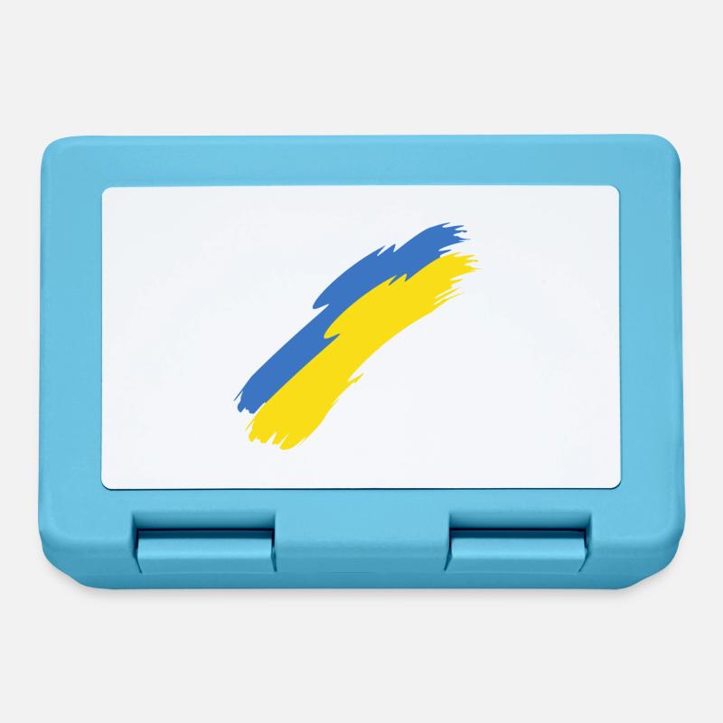 Ukraine - Boîte à goûter - bleu saphir