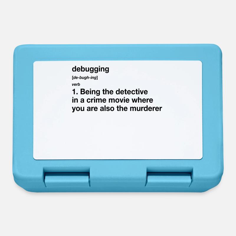 Debugging Definition - Brotdose - Saphirblau