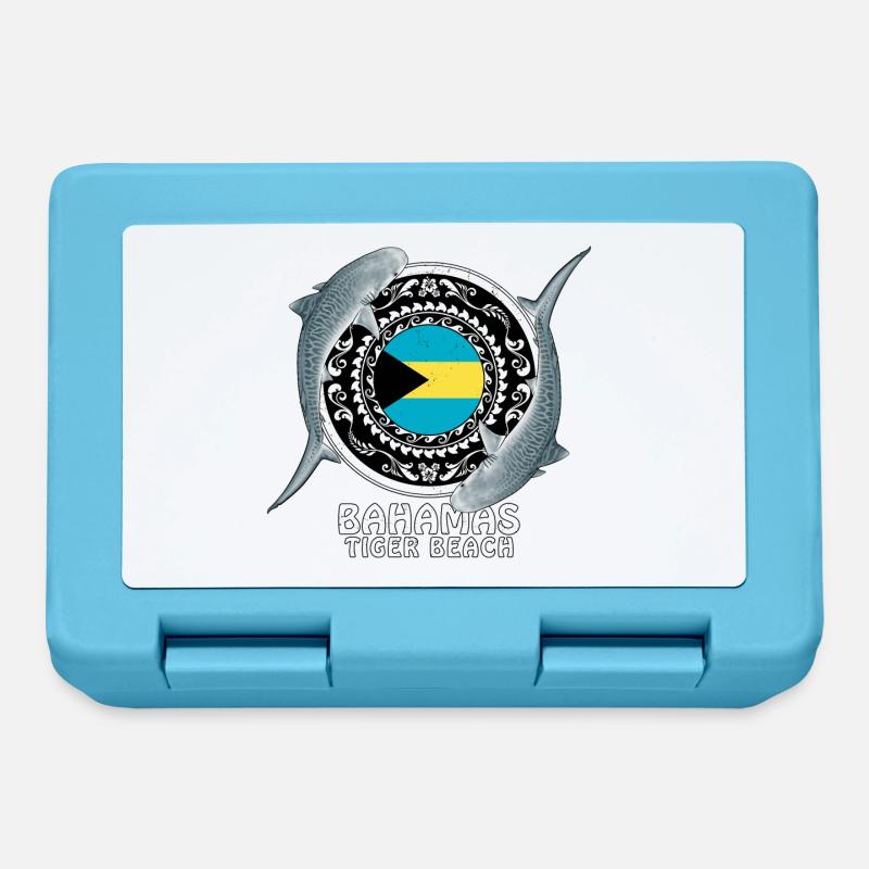 Tiger Beach Bahamas - Brotdose - Saphirblau