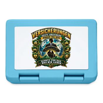 Versicherungsvertreter & Finanzberater | Finanzen  - Brotdose - Saphirblau - Vorne