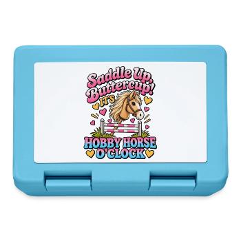 Sattel buttercup_Hobby Horse O'Clock - Brotdose - Saphirblau - Vorne
