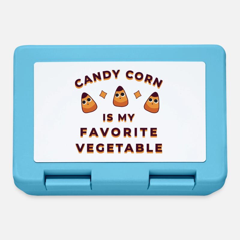 Candy Corn Halloween - Brotdose - Saphirblau