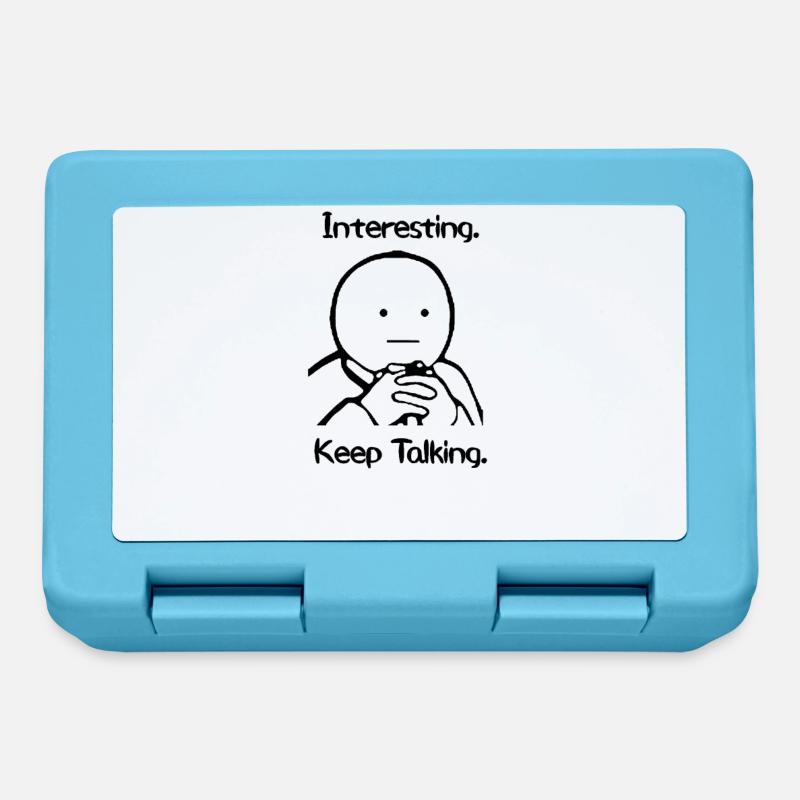 Interesting Keep Talking Meme - Brotdose - Saphirblau